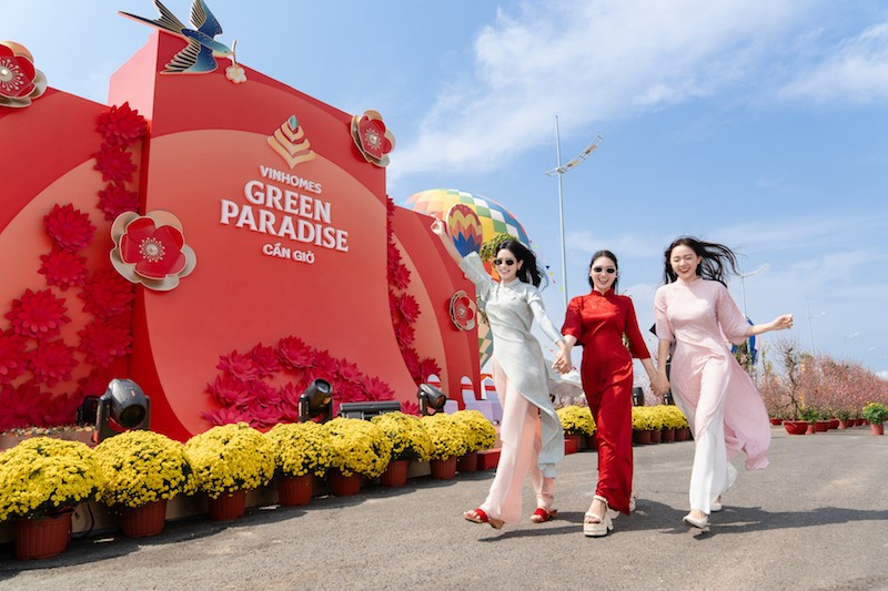 Vinhomes Green Paradise Cần Giờ tổ chức “Lễ hội trong lễ hội” chào xuân xuyên Tết