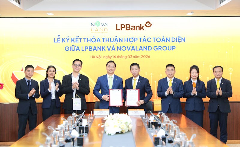 LPBank bắt tay Novaland: Kích hoạt dòng vốn, mở rộng cơ hội cho người mua nhà