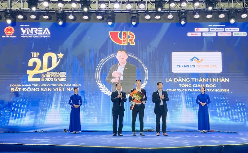 CEO La Đặng Thành Nhân: Top 20 doanh nhân truyền cảm hứng bất động sản Việt Nam 2023