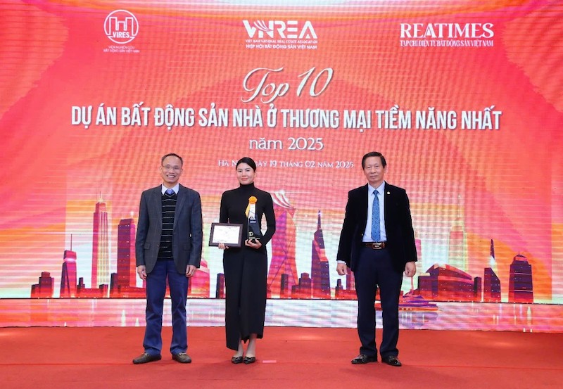 Hanoi Melody Residences vào Top “Dự án bất động sản nhà ở thương mại tiềm năng nhất năm 2025”