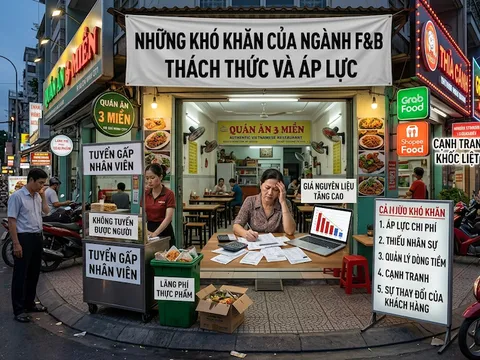 Ngành F&B: Miếng bánh hấp dẫn nhưng không dành cho số đông