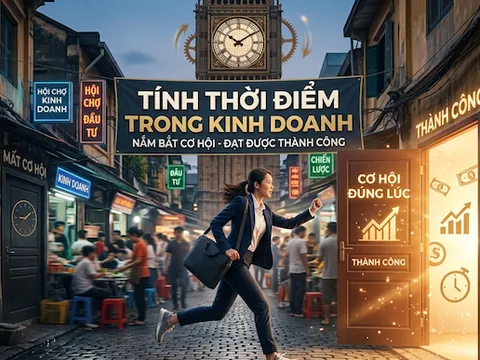 Sai một nhịp, trả giá cả hành trình: Bài toán thời điểm trong kinh doanh