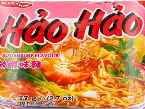 Mì tôm Hảo Hảo chứa chất có thể gây ung thư và bị thu hồi ở Ireland
