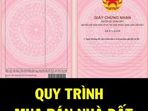Những bước thực hiện chuyển nhượng nhà đất hiện nay
