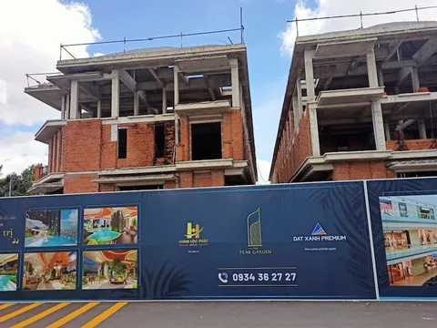 Công ty Hưng Lộc Phát trình làng dự án mới ở khu đất có 110 căn biệt thự xây dựng trái phép