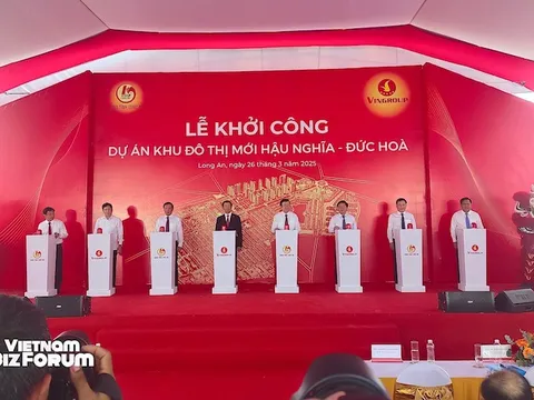 Vingroup khởi công dự án Khu đô thị mới Hậu Nghĩa – Đức Hoà (Vinhomes Green City) ở Long An