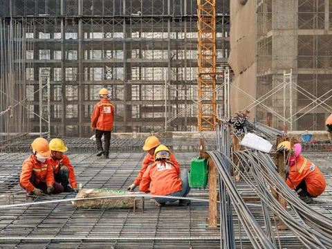 Hanoi Melody Residences thi công khẩn trương, tiến tới cất nóc tòa nhà đầu tiên