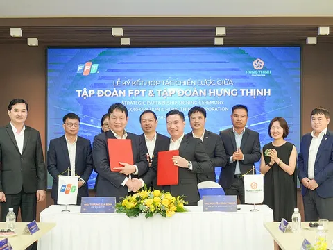 Tập đoàn Hưng Thịnh ký hợp tác chiến lược với Tập đoàn FPT