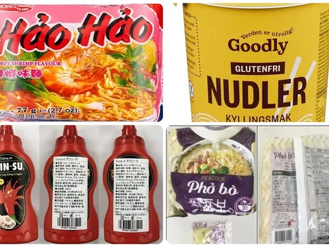Những thương hiệu tiêu dùng Việt Nam bị thu hồi ở các nước phát triển