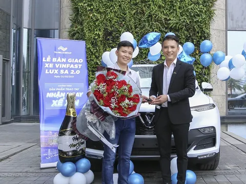 Thắng Lợi Group bàn giao xe cho khách hàng trúng thưởng chương trình “Sản phẩm trao tay – Nhận ngay xế xịn”