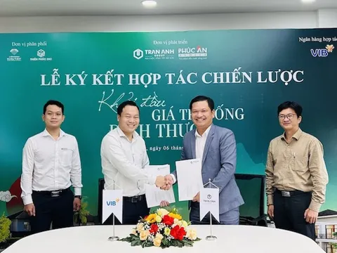 Trần Anh Group ký kết hợp tác chiến lược dự án Phúc An Ashita