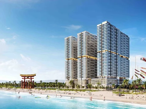 Phối cảnh đẹp mắt mang phong cách Nhật Bản của dự án Takashi Ocean Suite Kỳ Co